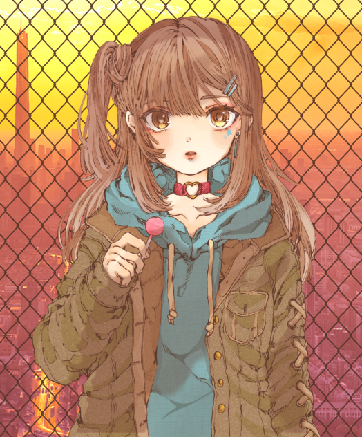 線画は借りた。