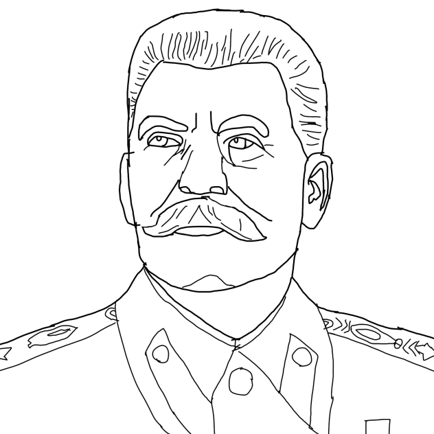 同志スターリン殿の下書き