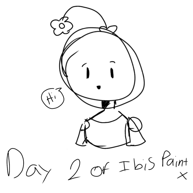 Day 2 of Ibis Paint X ibisPaint
