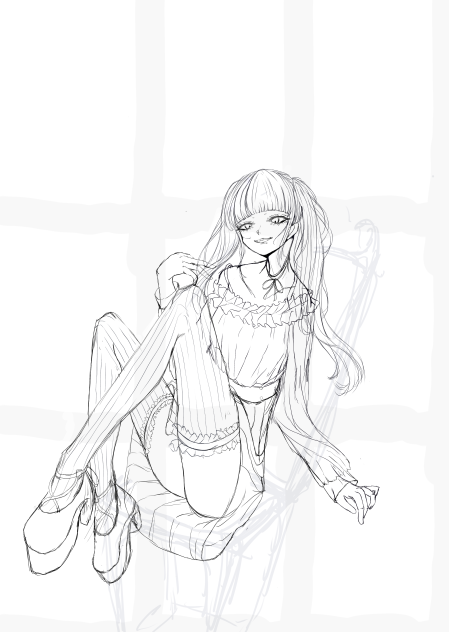 性格あんま良くなさそうな女の子