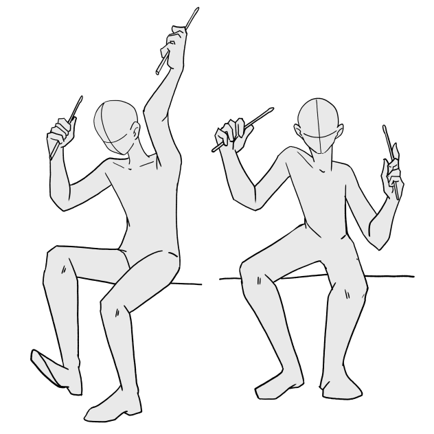 drummer poses 1