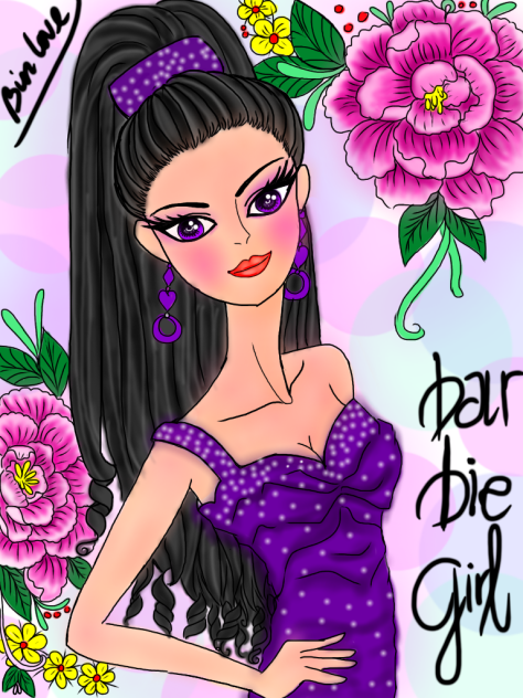 Drawing barbie - Barbie girl