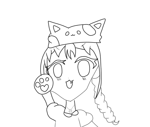 落書き線画