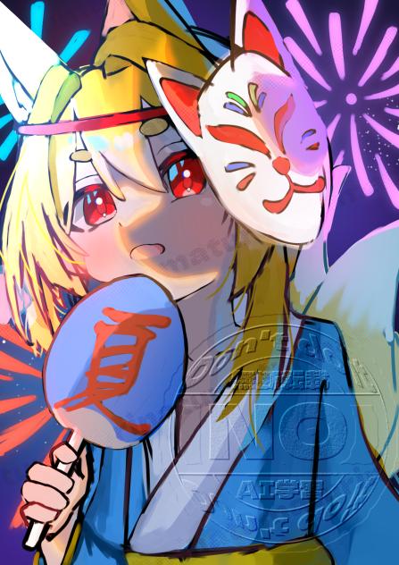 夏祭り　結論くるみ　加工あり