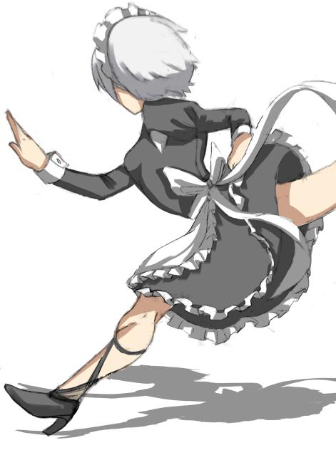 ポーズ練習（走る）