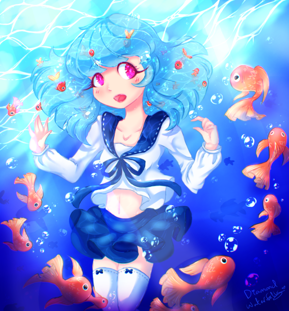 Submerged