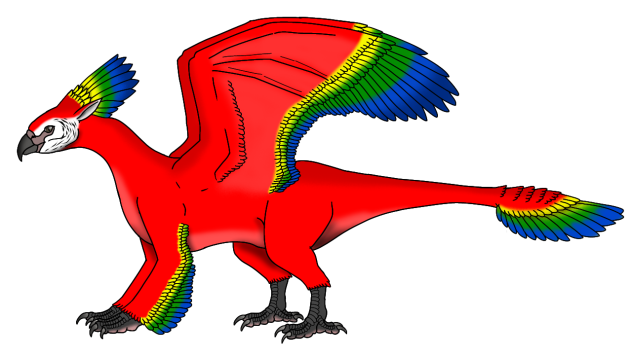 Northern Red Parroffin render