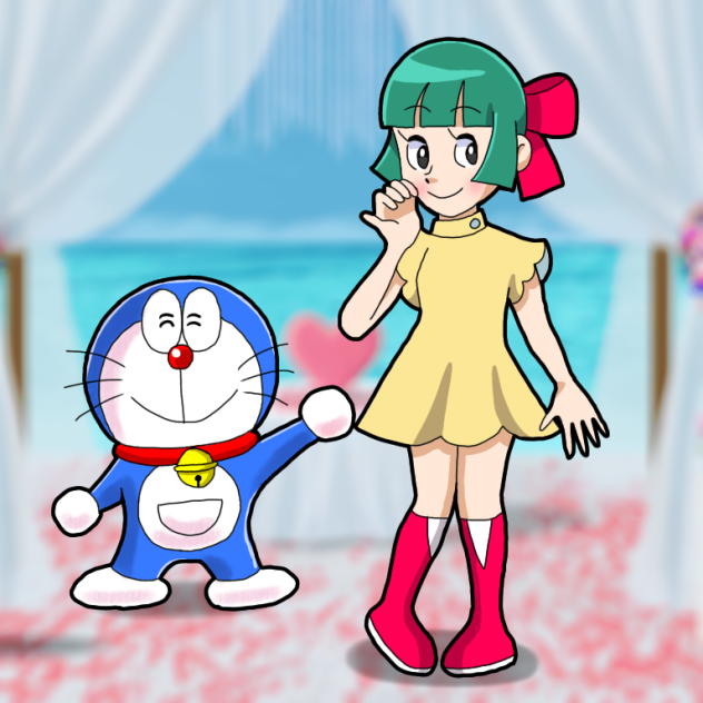 ロボ子さんとドラえもん
