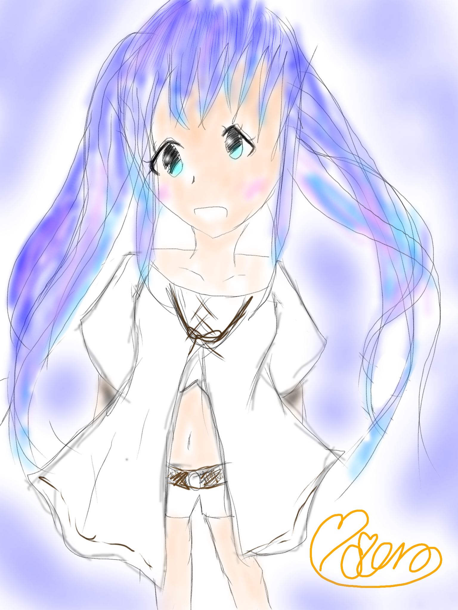 小6が書いた変な絵。へたすぎるっ！ - ibisPaint