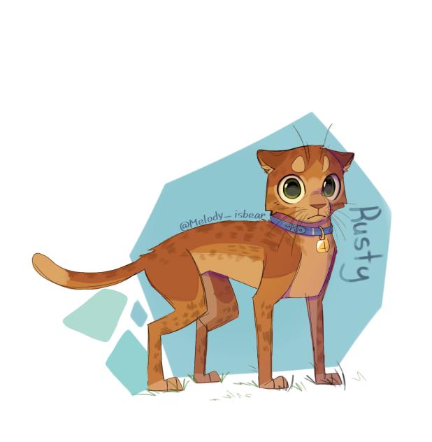 Rusty-From warrior cats!
