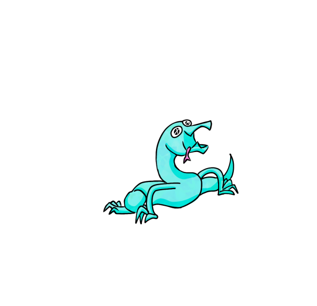 Cyan rainbow friends