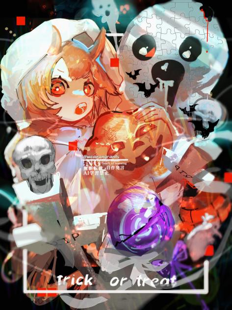 trick or treat！！