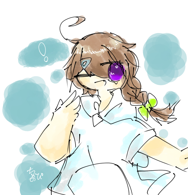 夏服のちおさん