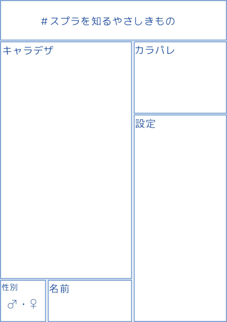 キャラ募ー