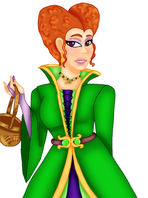 Young Winifred Sanderson