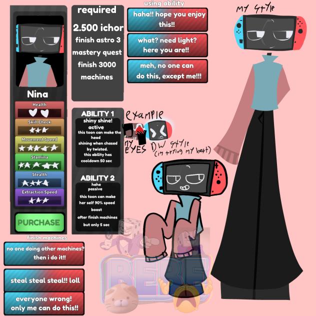 Nina the Nintendo switch!! (🤑💅)