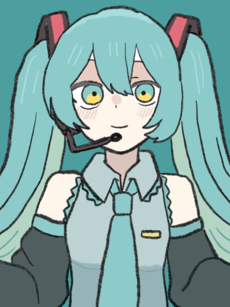 ファンサする初音ミク