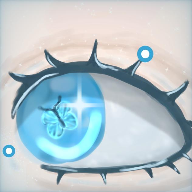 ༻💙jelly eye 🦋2# ༒༺