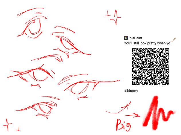 Textured 80s style Lineart brush FREE