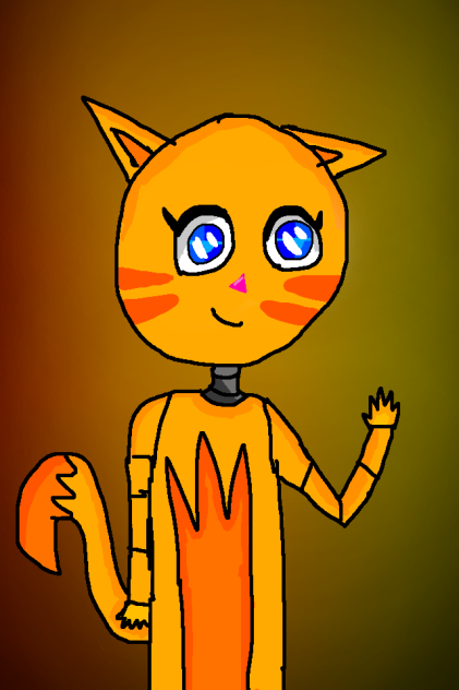my oc Layla the cat (speed paint) - ibisPaint