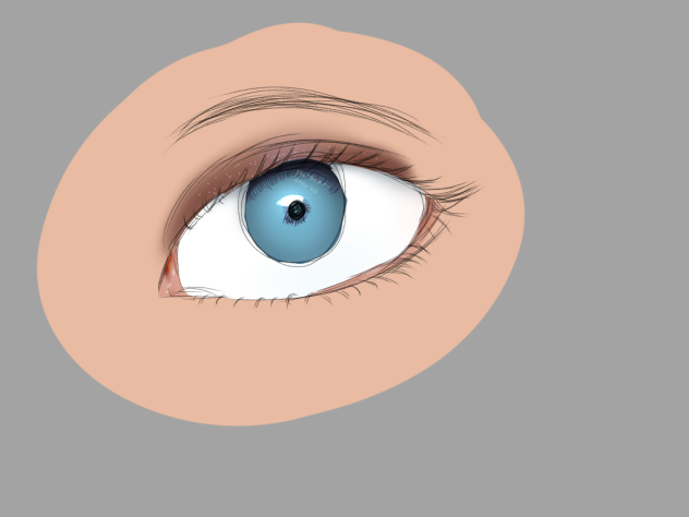 realistic eye