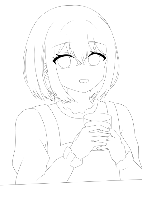 あ、あの…線画