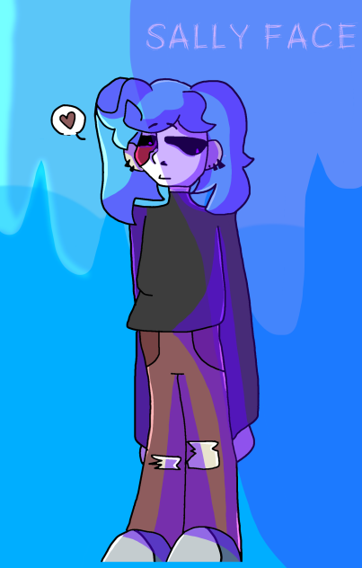 Sally face fanart 🥀
