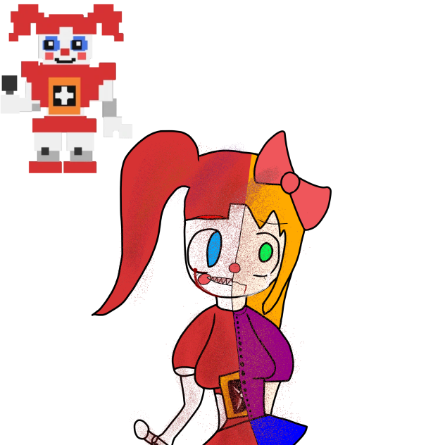 Daddy isn’t watching.  Elizabeth Afton