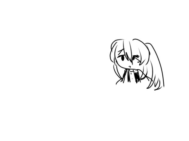 練習の消えるらいなちゃん