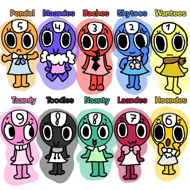 Toodles Sisters [ Dandy's World Meme ]