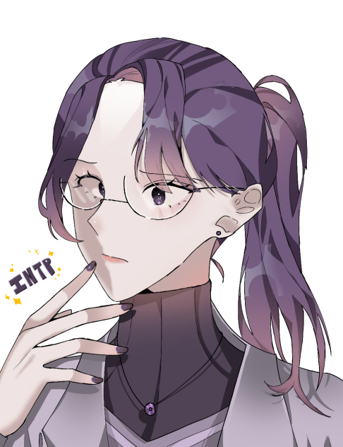 INTP그리기🧐🤓💜