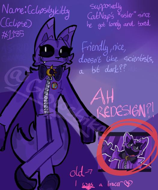 Redesign of random ass Poppy Playtime OC