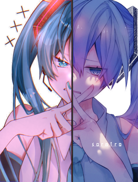 ミク合作ですY(´▽ `)Y