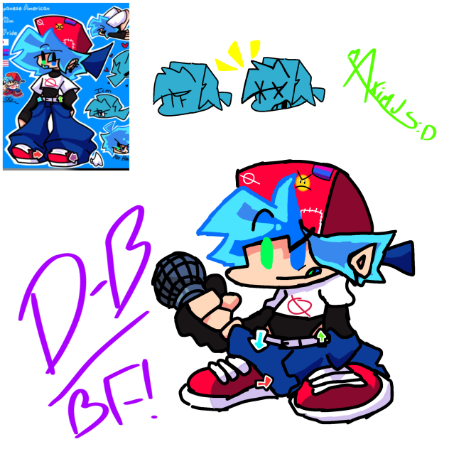 · @·doodle-bee· bf fanart ·