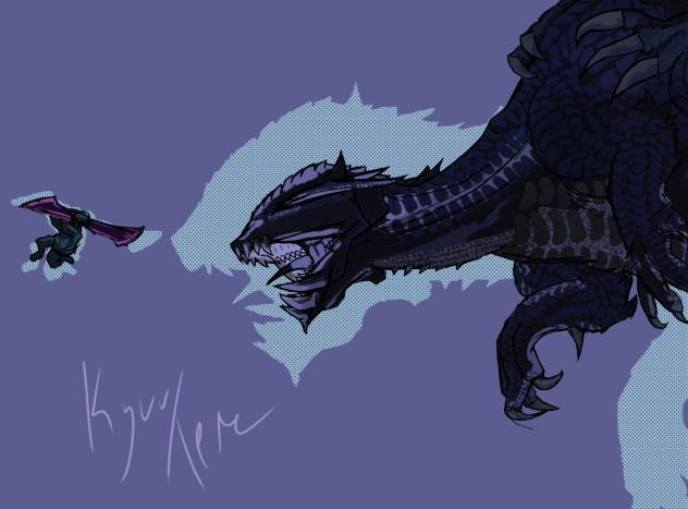 Gore Magala Vs Hunter