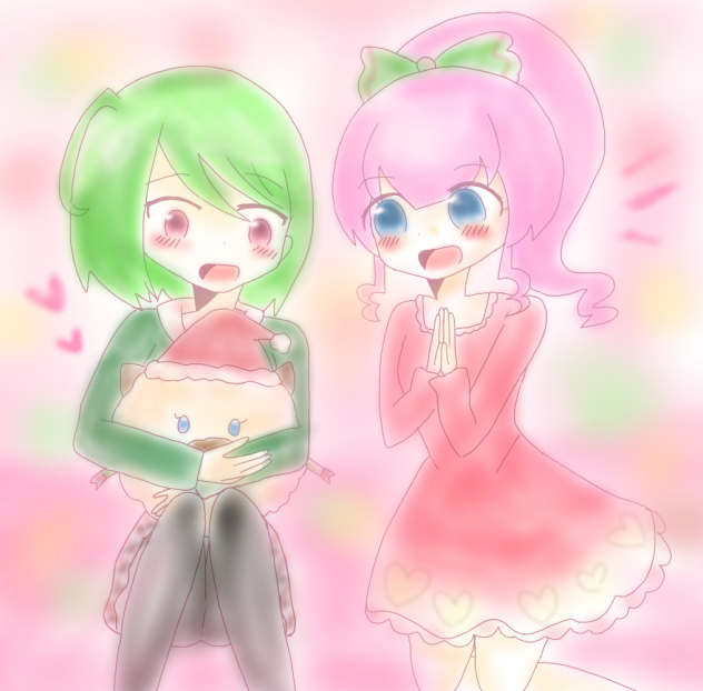 プリチャン　みらさら　緑川さら　桃山みらい