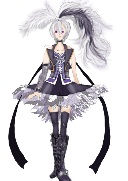 v flower