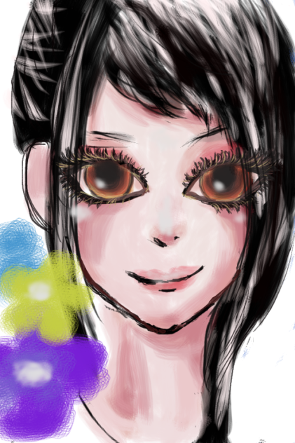 黒髪