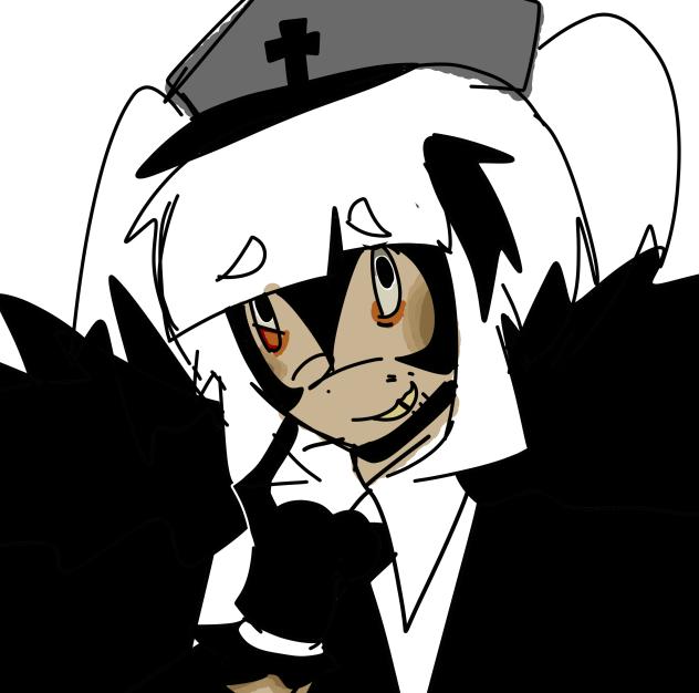 unfinished art of my bsd oc - ibisPaint