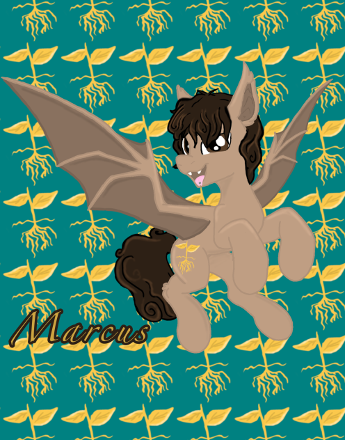 MLP Luna verse Bat Pony Marcus
