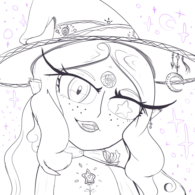 (Outline) Lady Lydia (Oc)