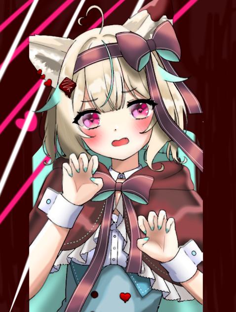 塗り絵7  甘狼このみ