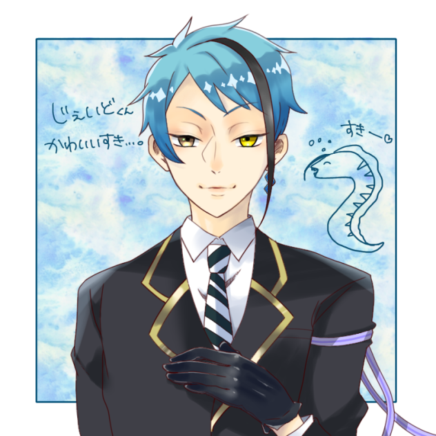 ずず。様 オーダーページ ジェイド・リーチ クロスオーバー：ツイステ