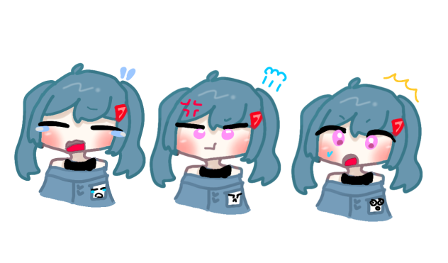 さきちゃんの立ち絵2
