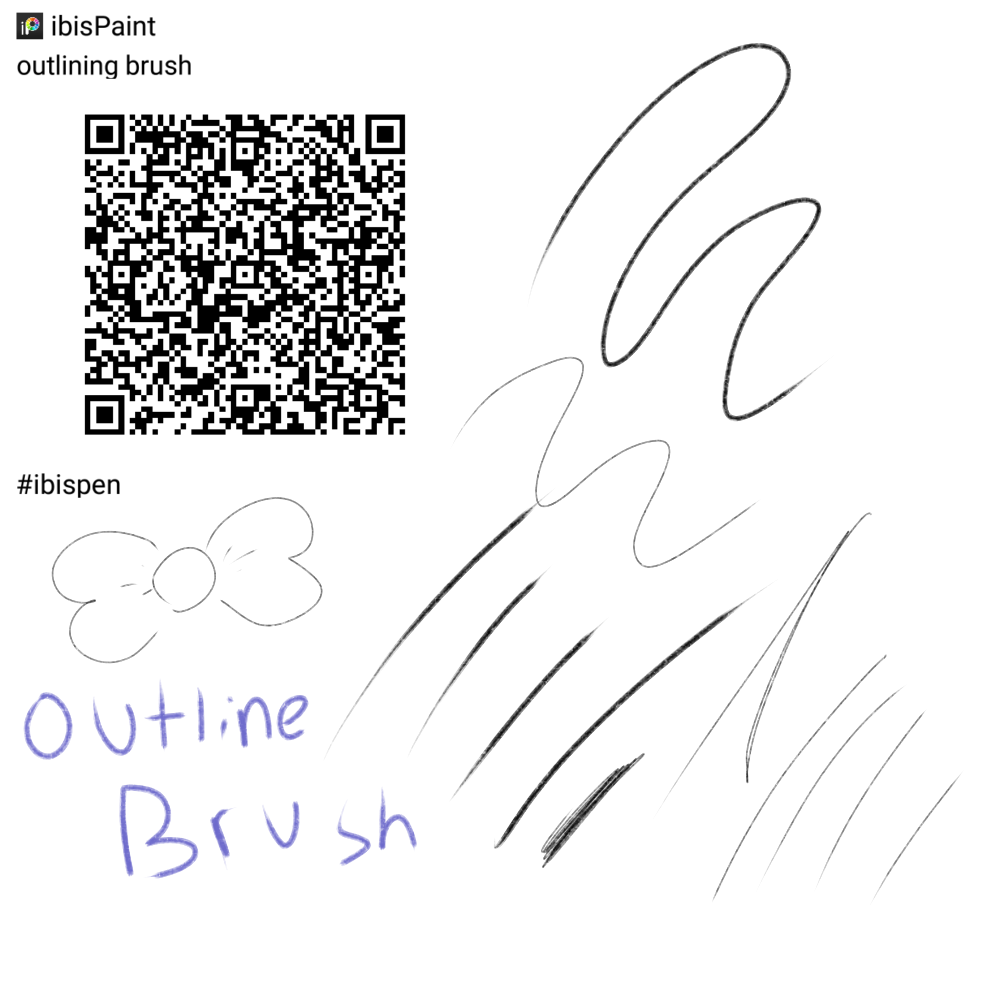 outline brush! - ibisPaint