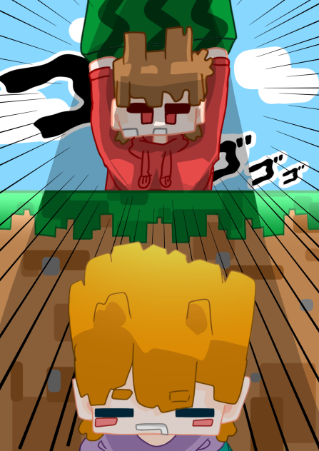サボるMattにスイカで天誅を下すtord
