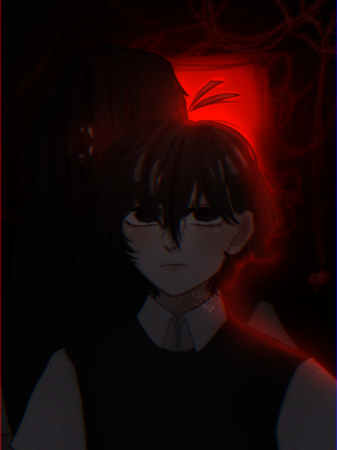 i think theres something behind you
