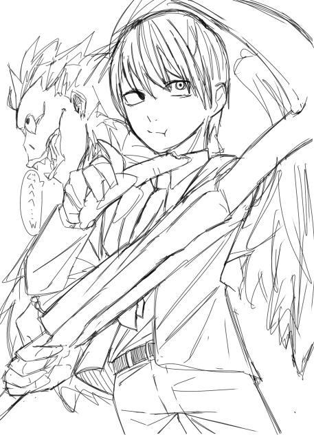 制作途中でやんす