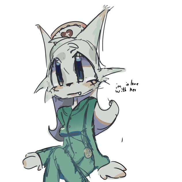 head nurse doodle i think