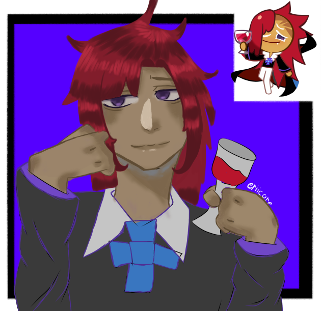 Cookie run kingdom in my artstyle ibisPaint